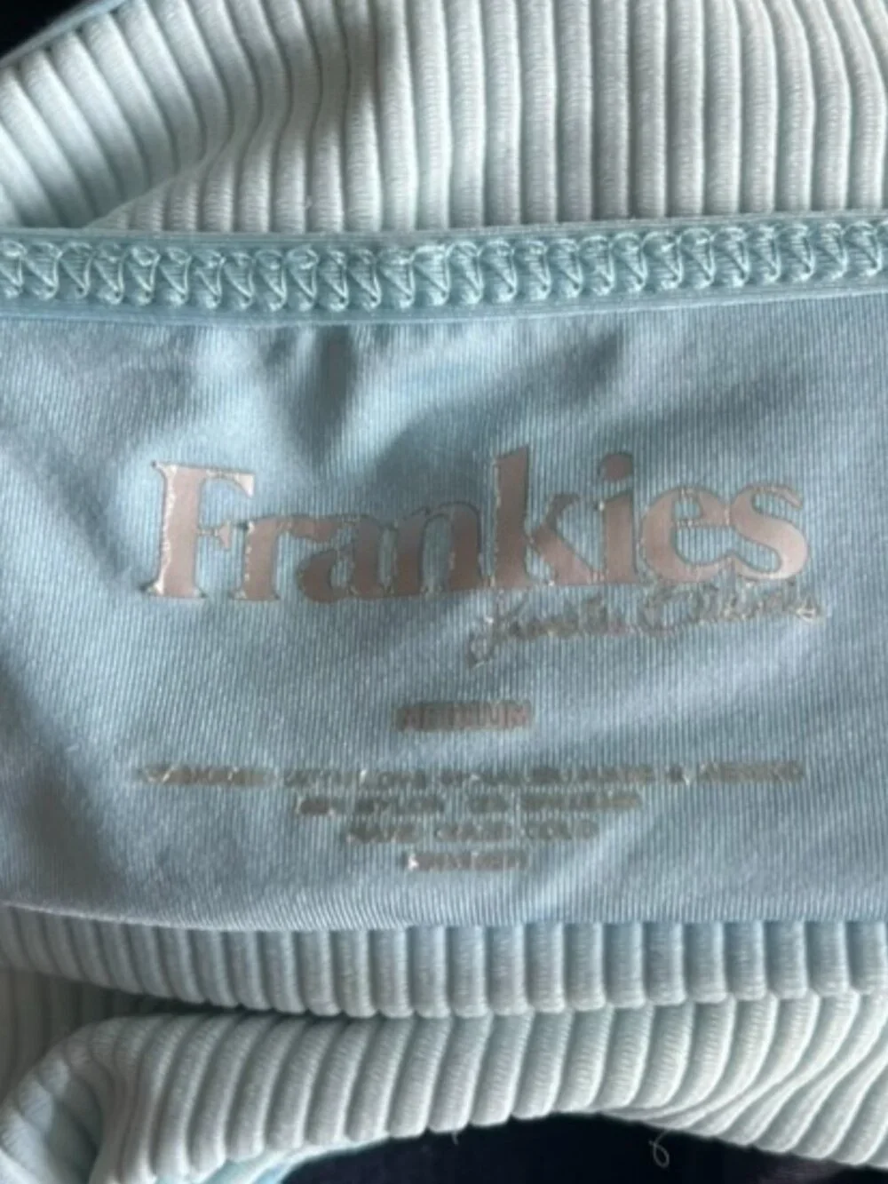 Frankies Bikinis chic sky