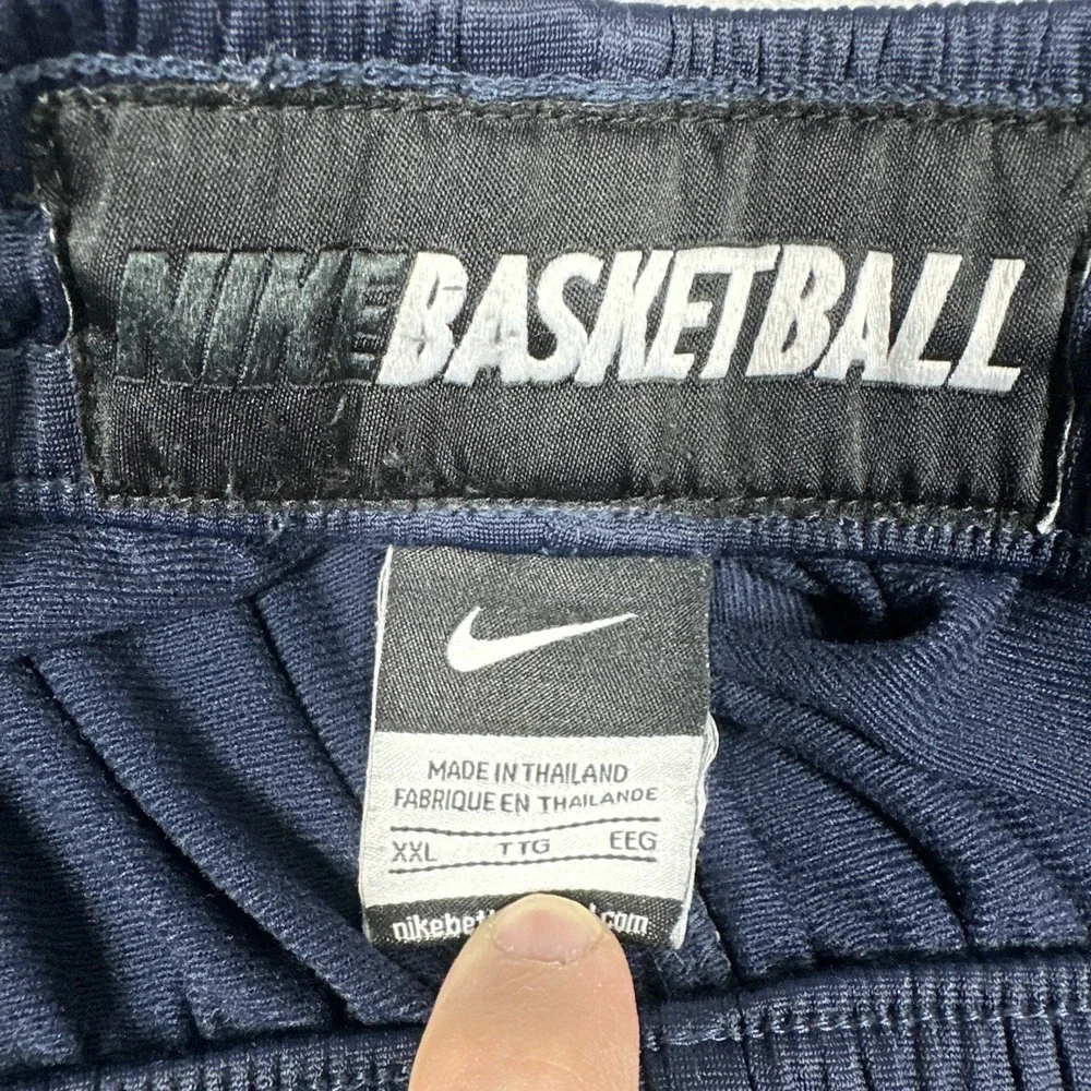 Vintage Nike Basketball Training Warm Up Pants Men's XXL Navy Blue 383953-451