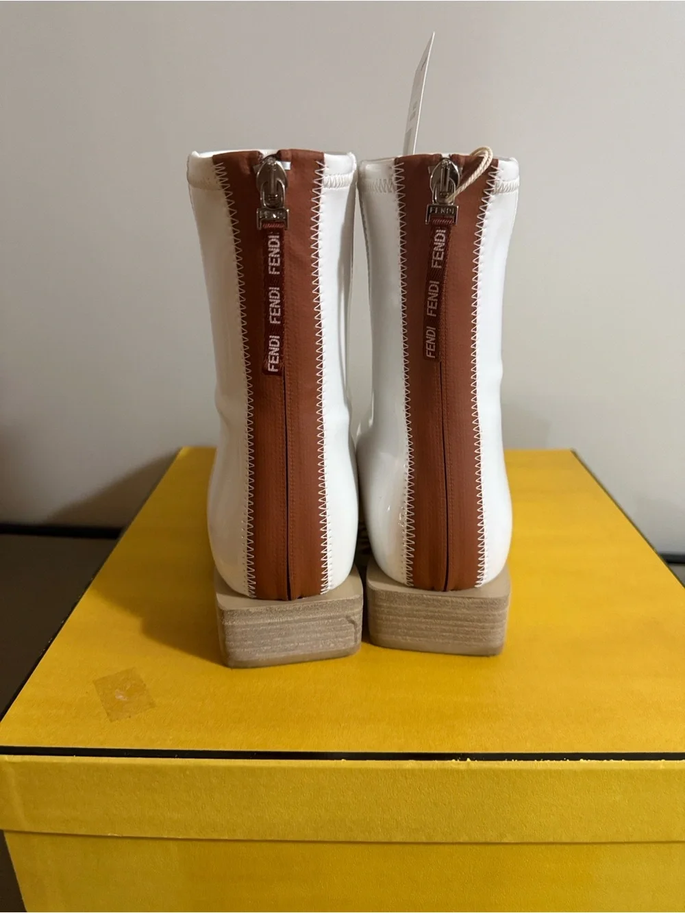 Fendi polished patent