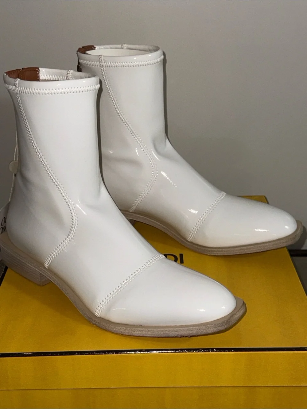 Fendi polished patent