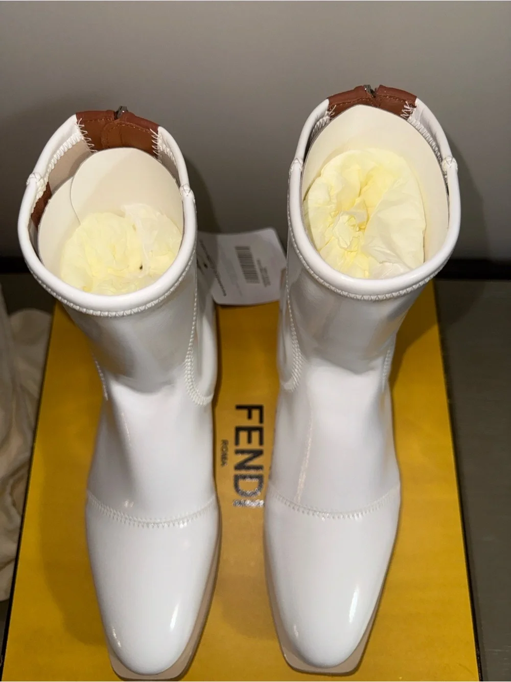 Fendi polished patent