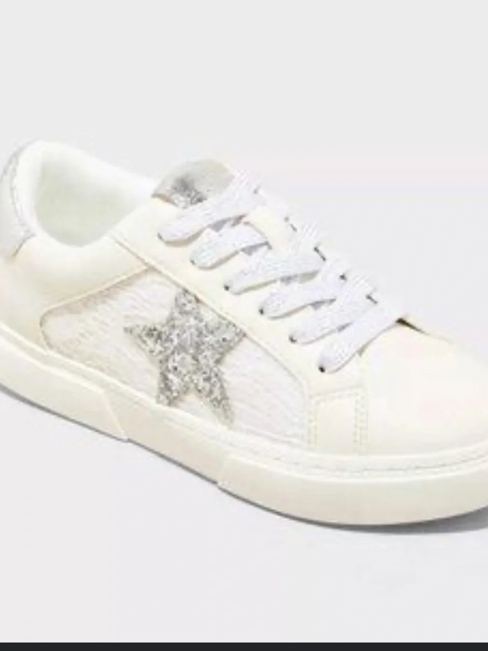 Girls art class “golden goose” inspired sneakers