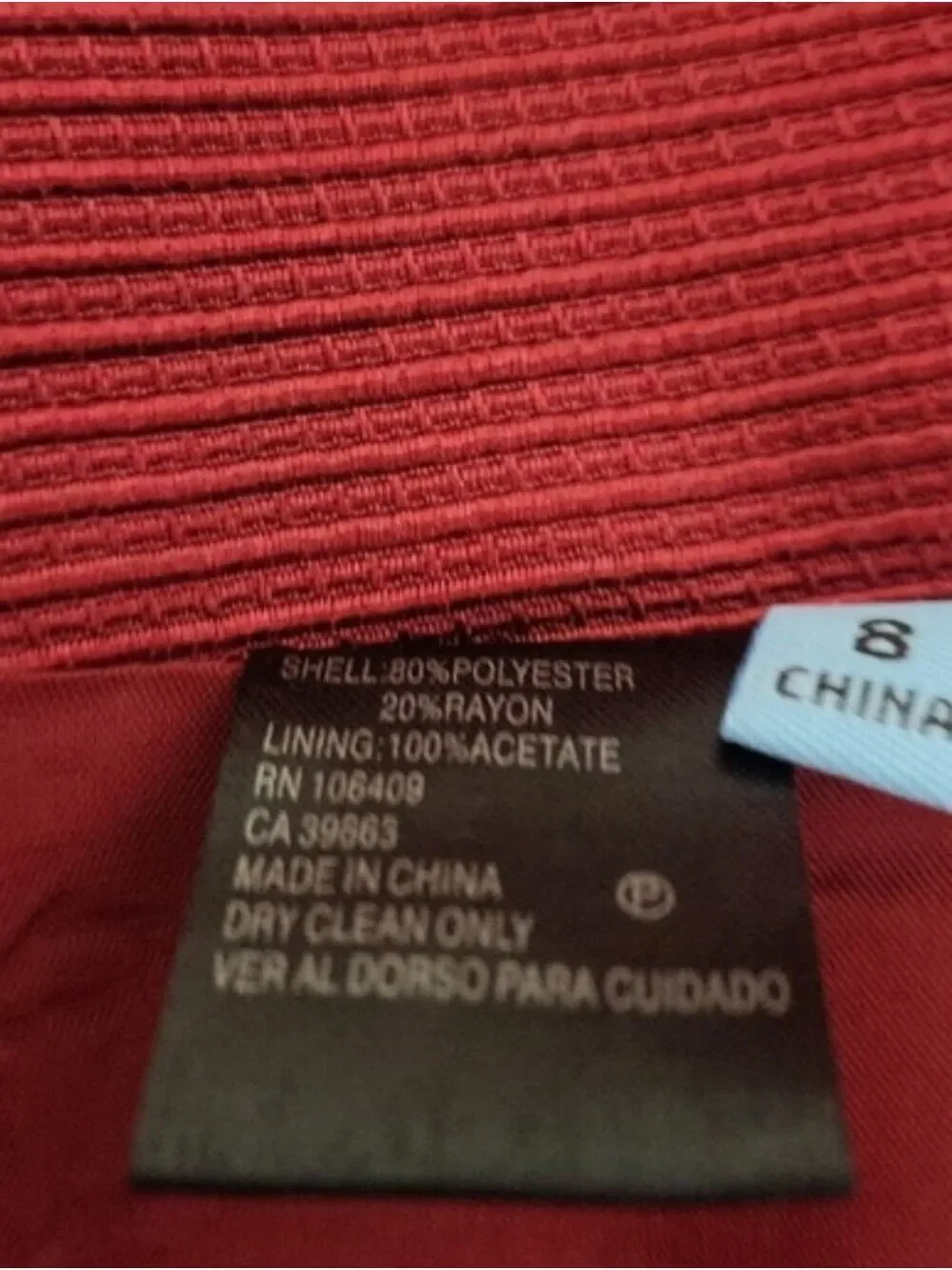 ANTONIO MELANI this deep redskirt