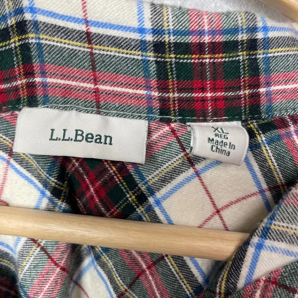L.L. Bean classic flannel