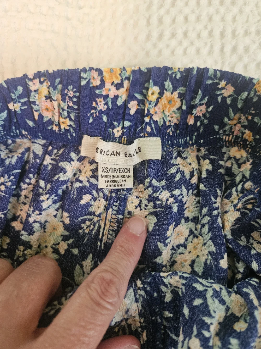 American Eagle Outfitters soft navy