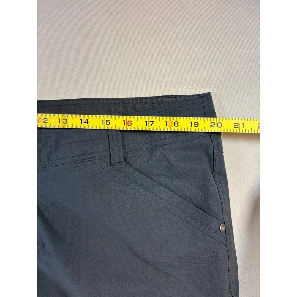 Kuhl Silencr Pants Mens 40x32 Charcoal Gray Ripstop Hiking Outdoor 5166 EUC
