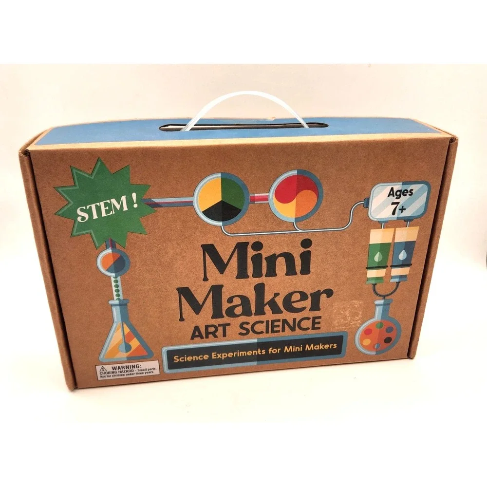 Carson Dellosa Mini Maker Kit: Art Science Activity Kit Grade 2-5 (29 pieces)