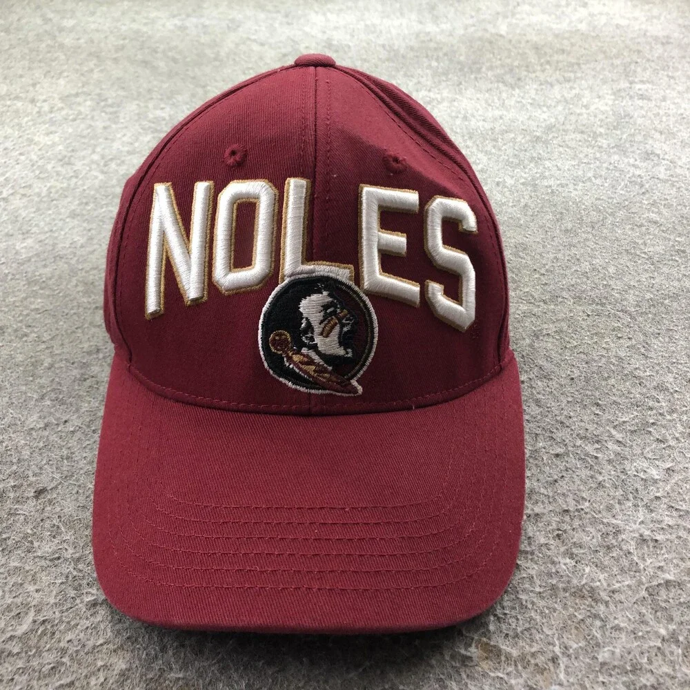 Florida State Seminoles Hat Cap Mens One Size Red Top Of The World Snapback