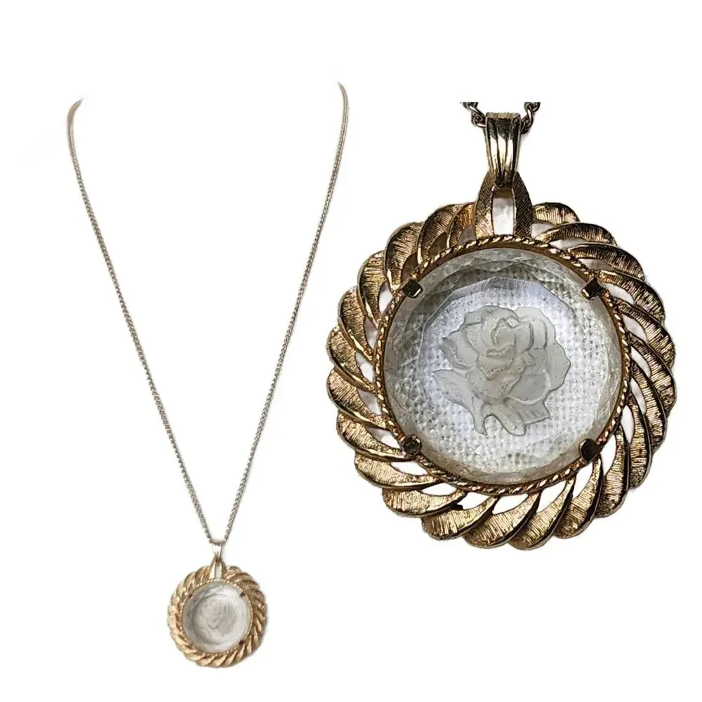 Vintage reverse intaglio
