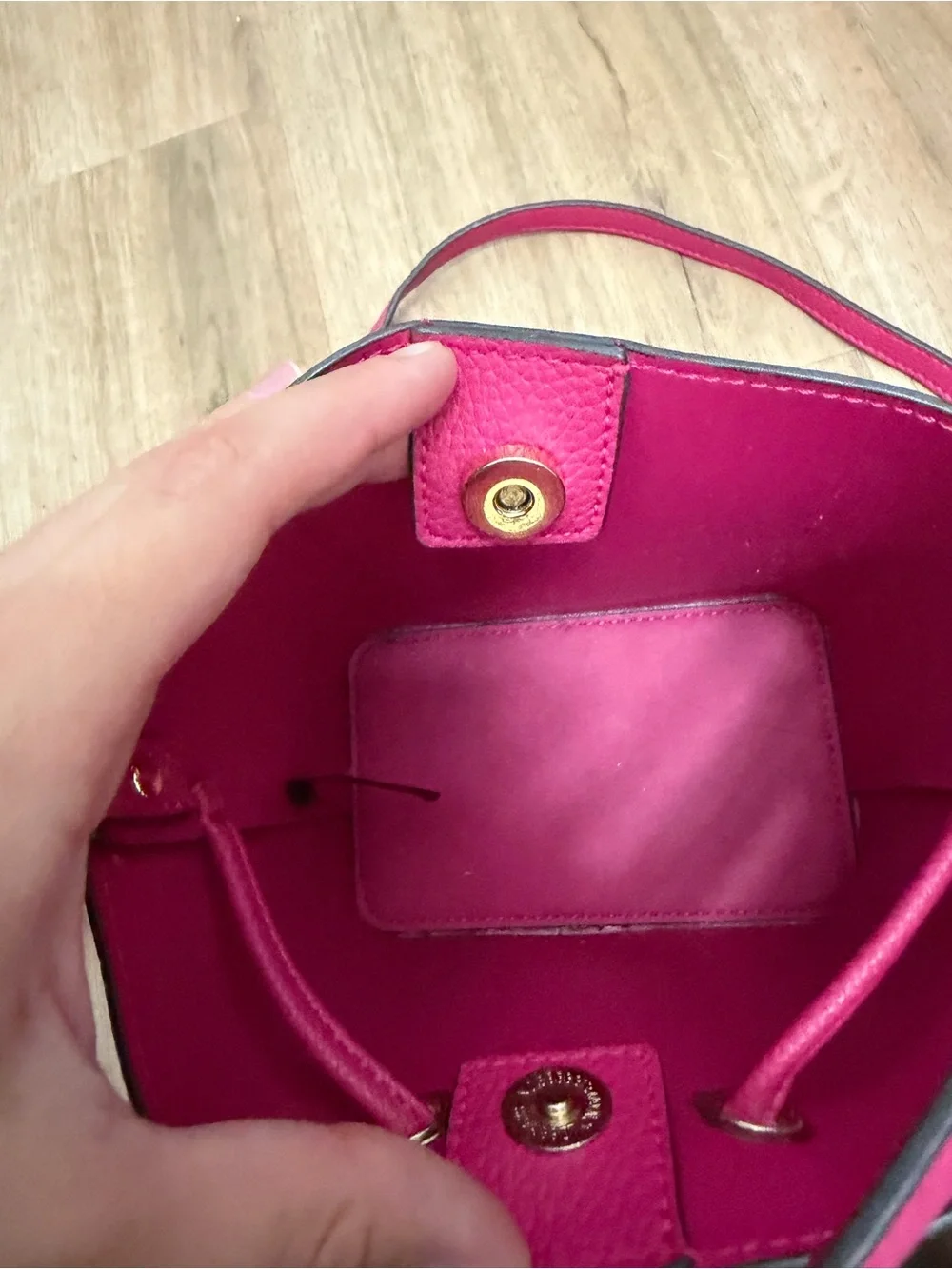 Nanette Lepore compact bucket