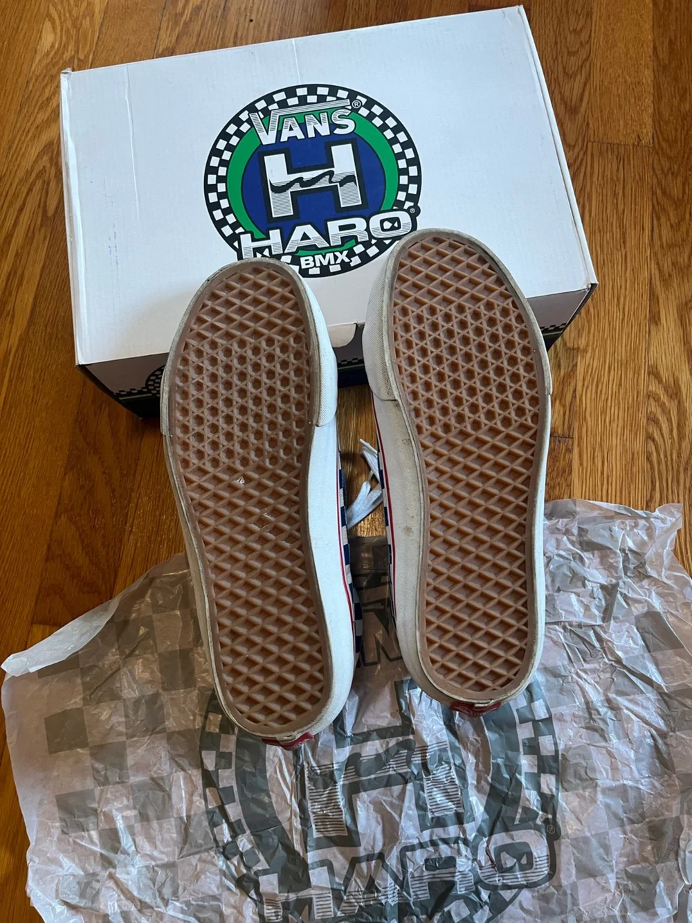 Vans worn less