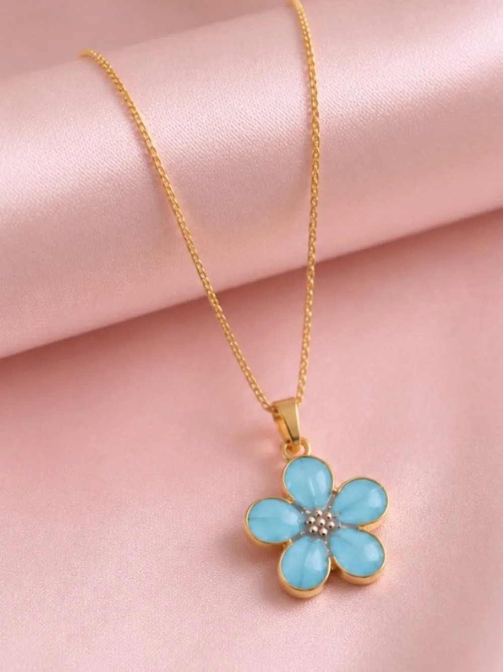 Handmade gold tone