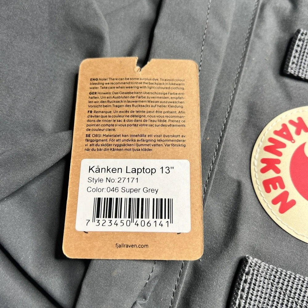 Fjallraven kanken laptop