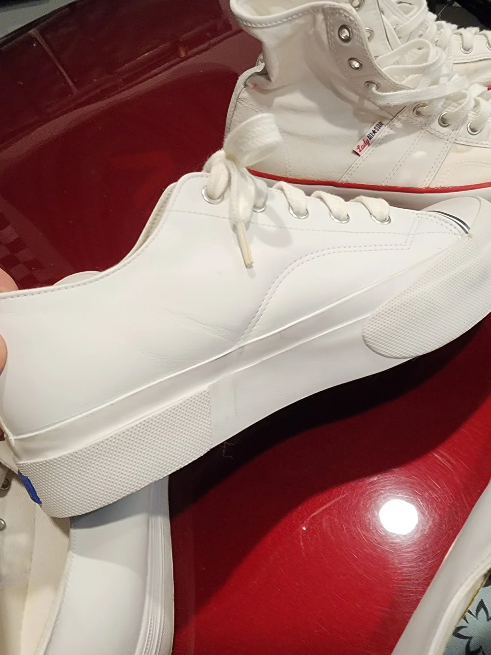 Keds pairs white