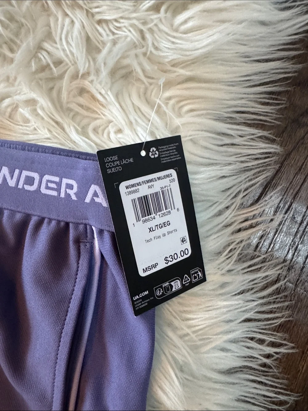 Under Armour lightweight training