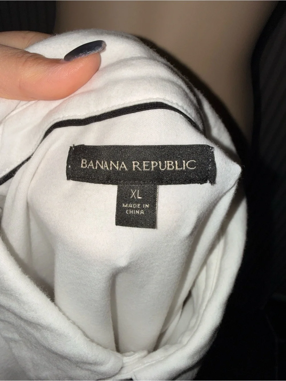 Banana Republic clean white