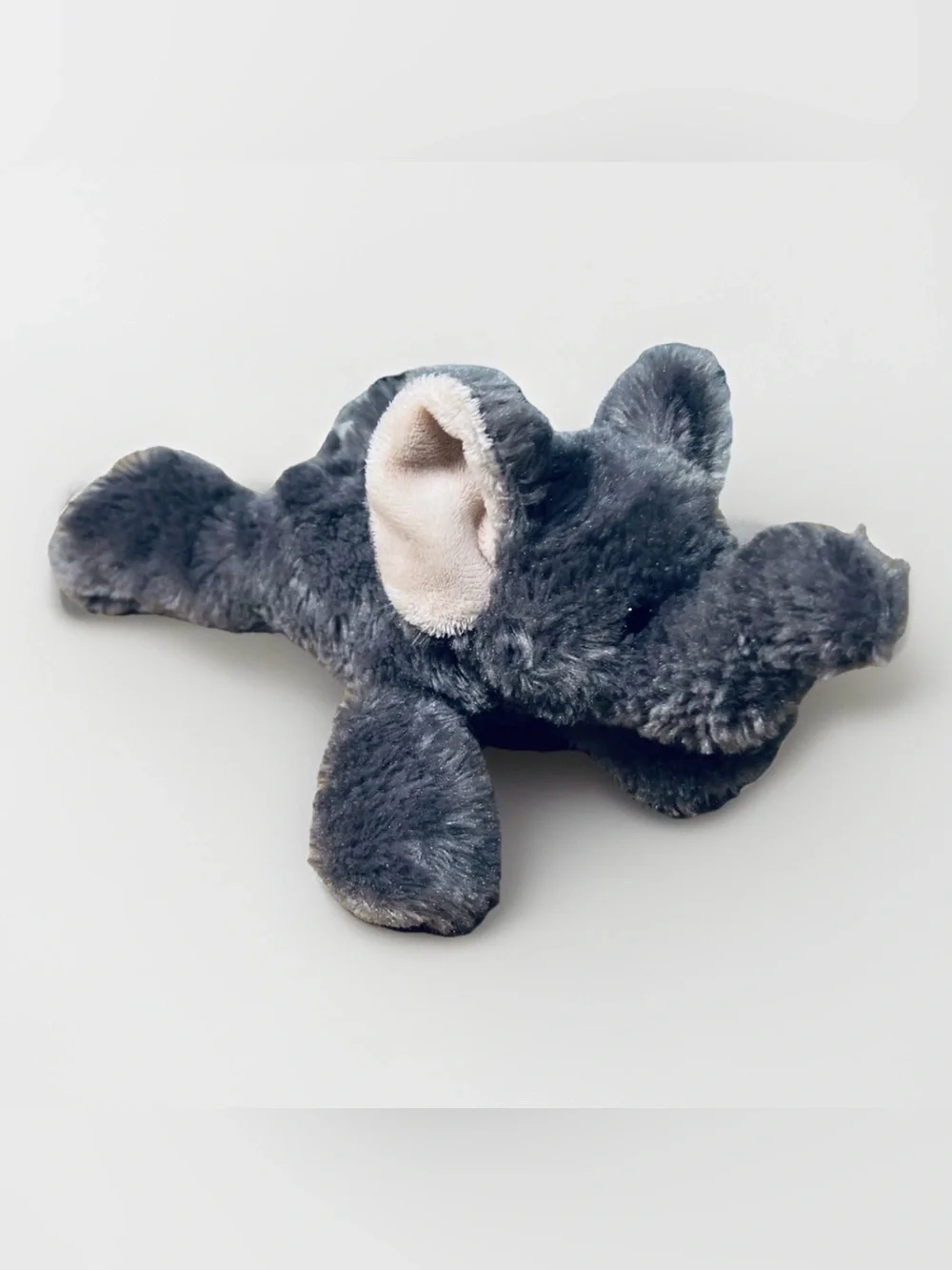 Aurora “People Pals” Elephant Grey 11in Plush Stuffed Animal Tan Pink Ears