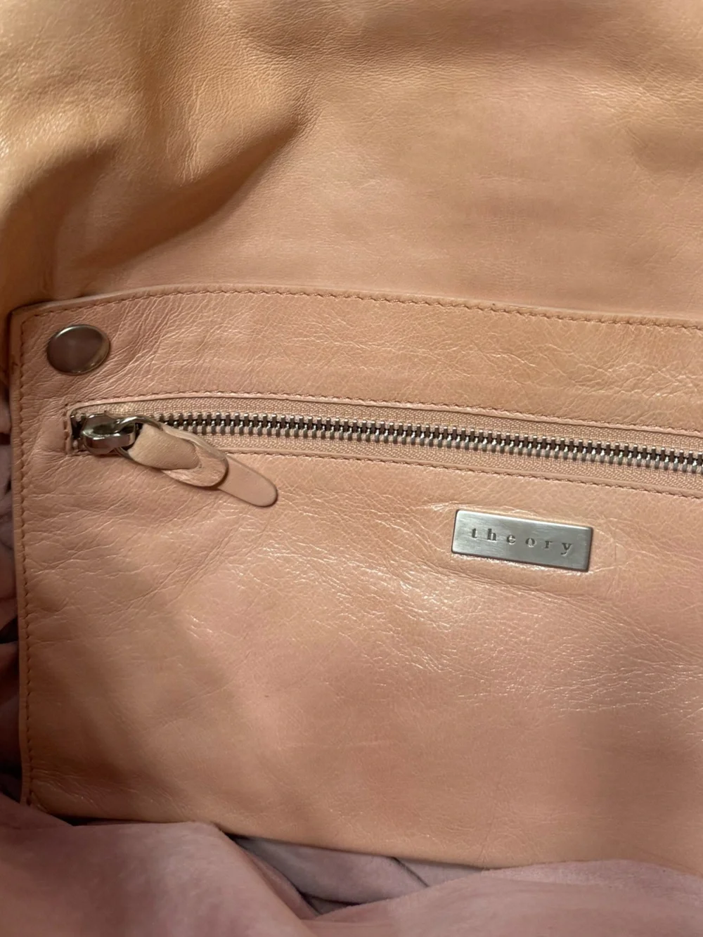 Theory soft leather