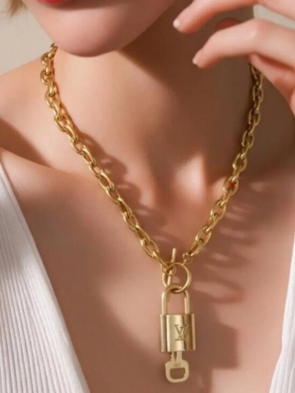 Louis Vuitton elegant stainless