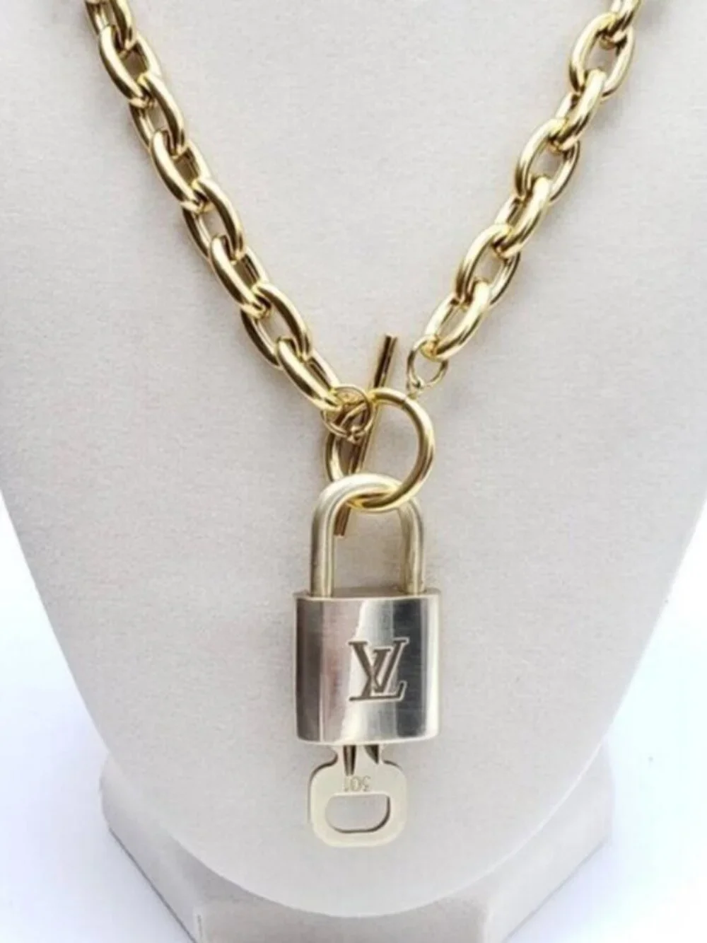 Louis Vuitton elegant stainless