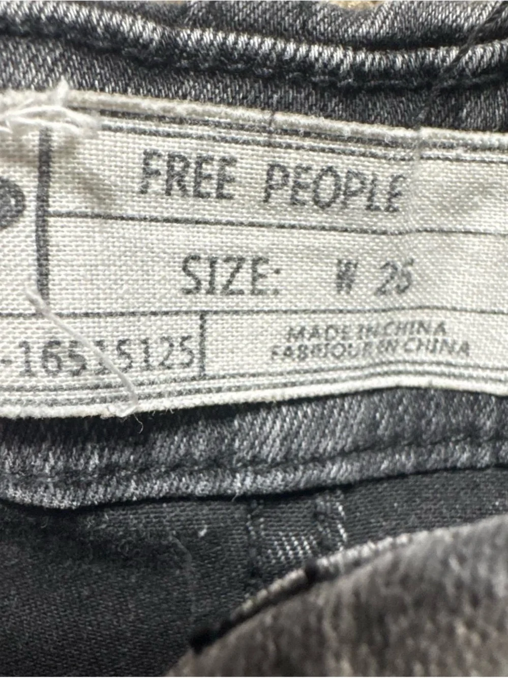 Free People high rise