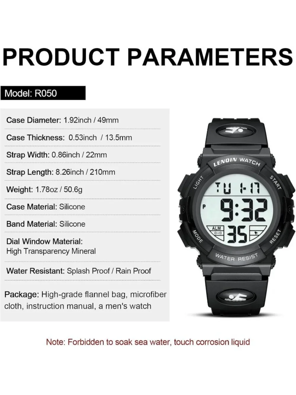 N/A mens watches
