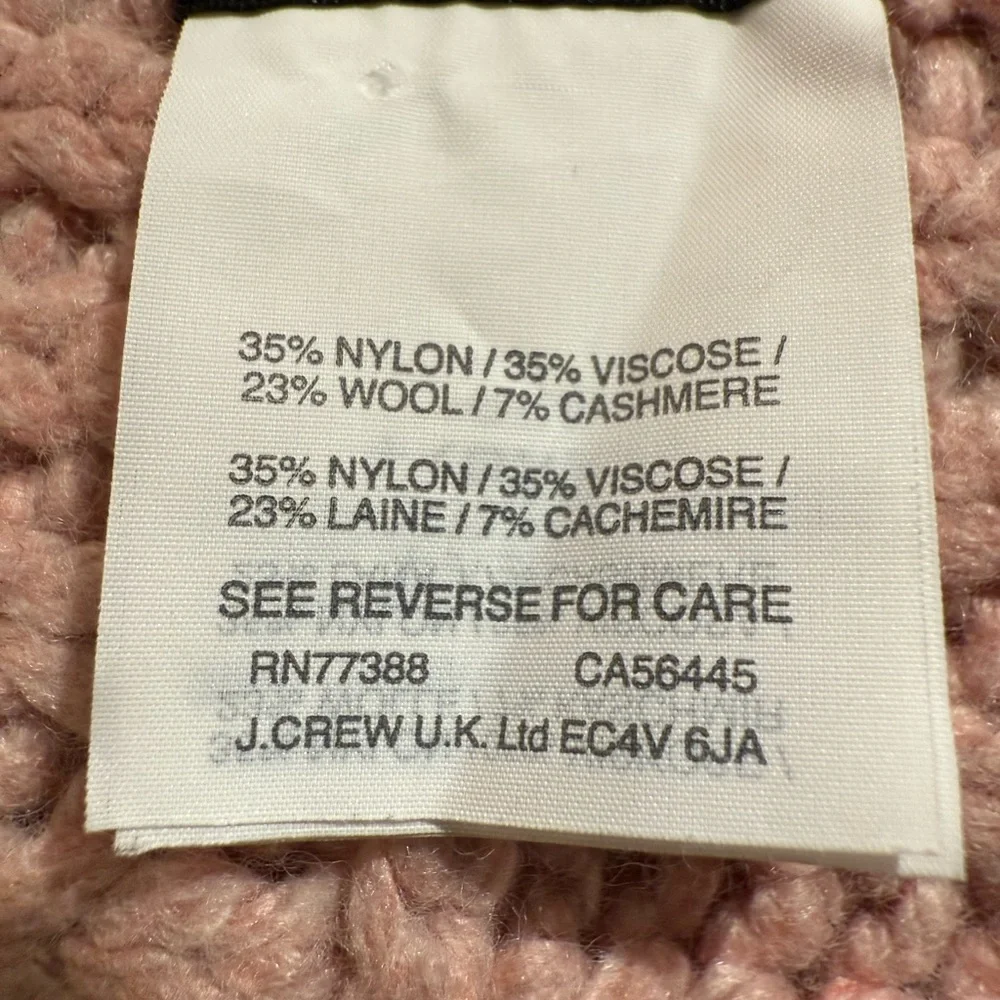 J. Crew soft warm