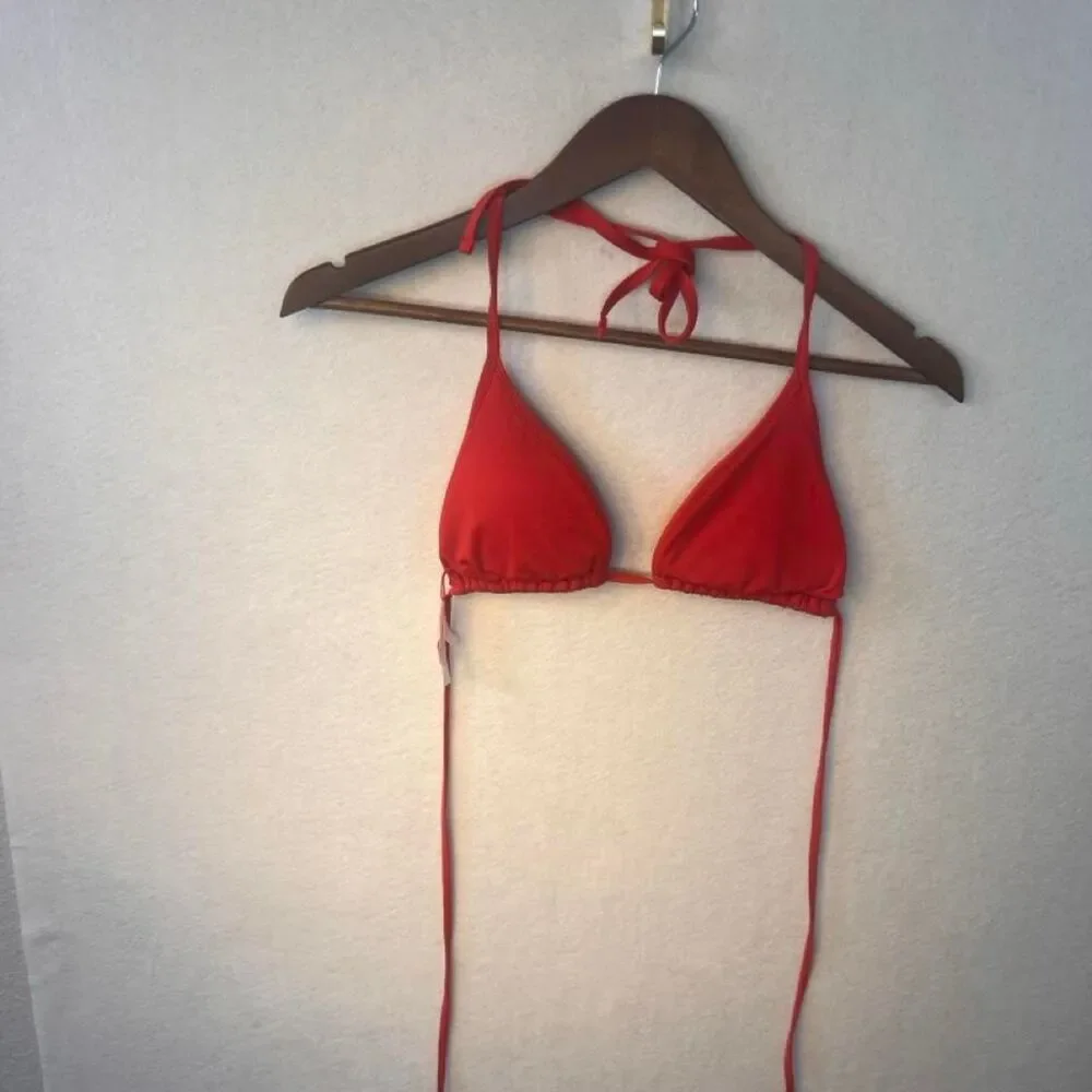 Victoria-s-secret Women's Red and Orange Bikini-and-tankini-bottoms