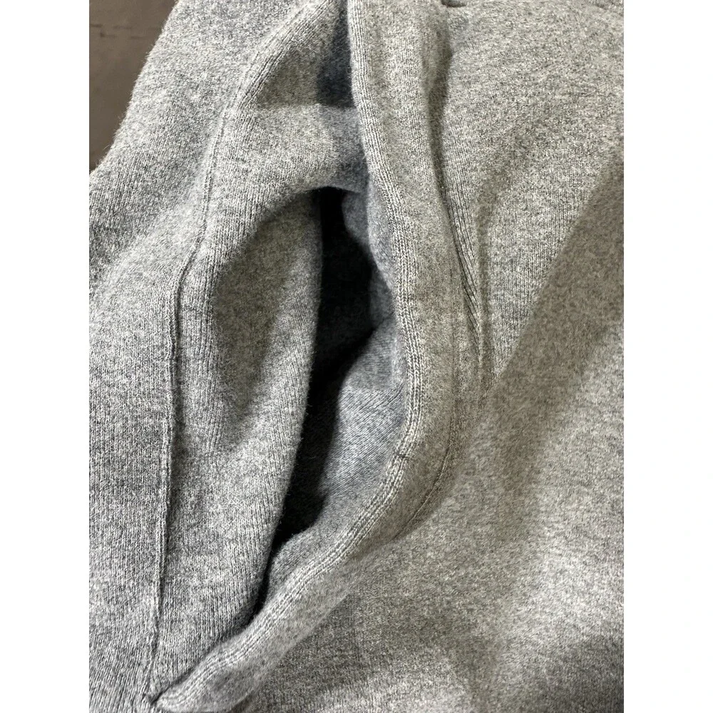 YoungLA Model #113 Men’s L Gray Knit Drawstring Athletic Shorts Pockets YLA2827