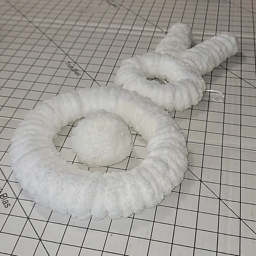 Hand Crafted yarn bunny