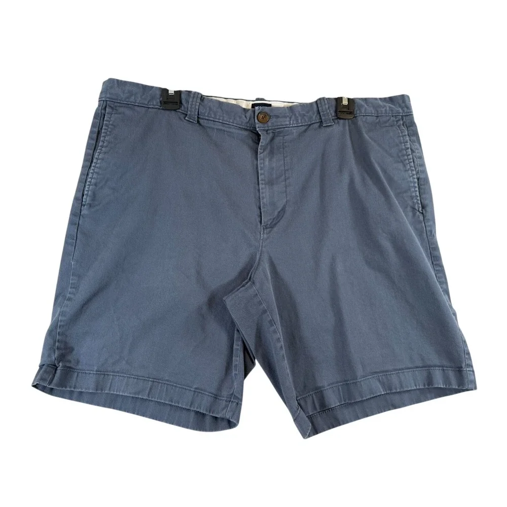 J.Crew Chino Shorts 40 Blue Grey 9