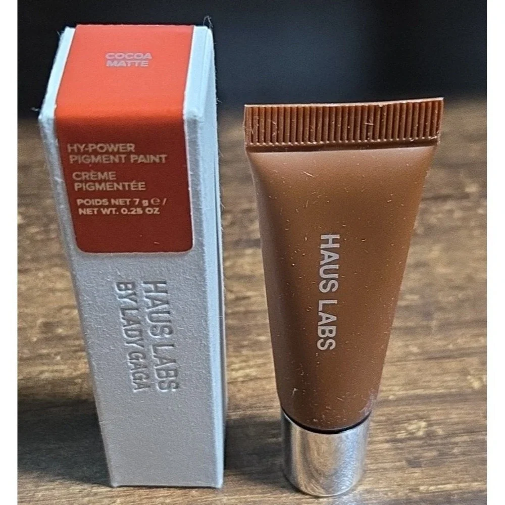 Haus‎ Labs By Lady Gaga Hy-Power Pigment Paint Cocoa Matte NIB 25OZ