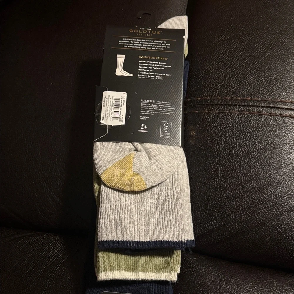 Gold Toe when you