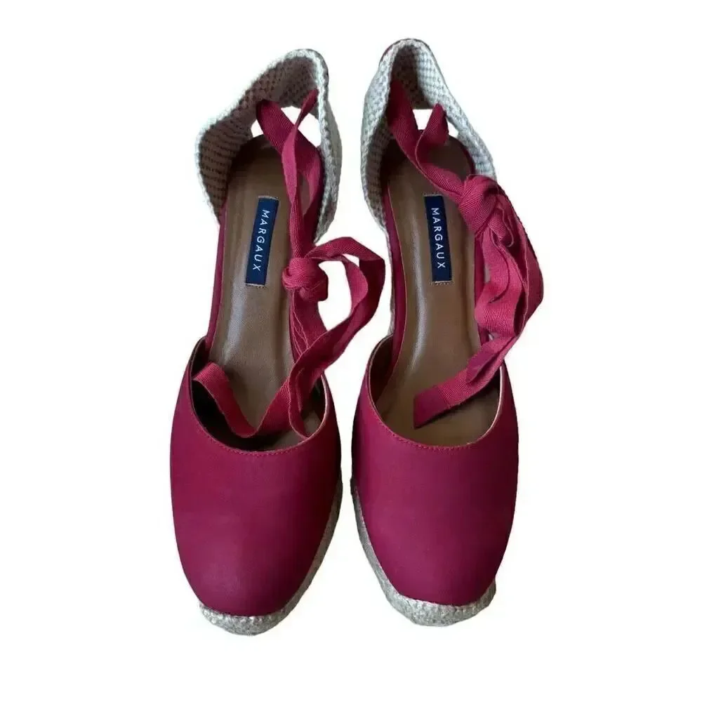 Margaux red espadrilles