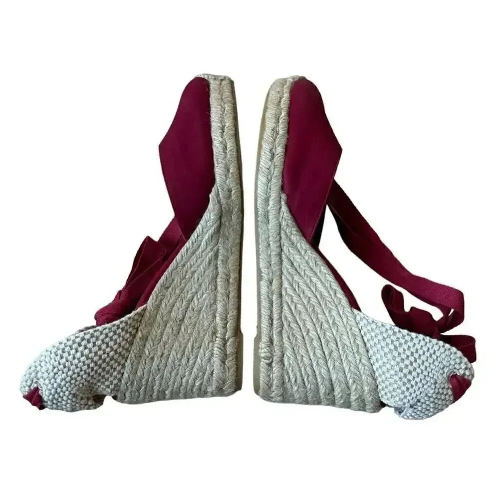 Margaux red espadrilles