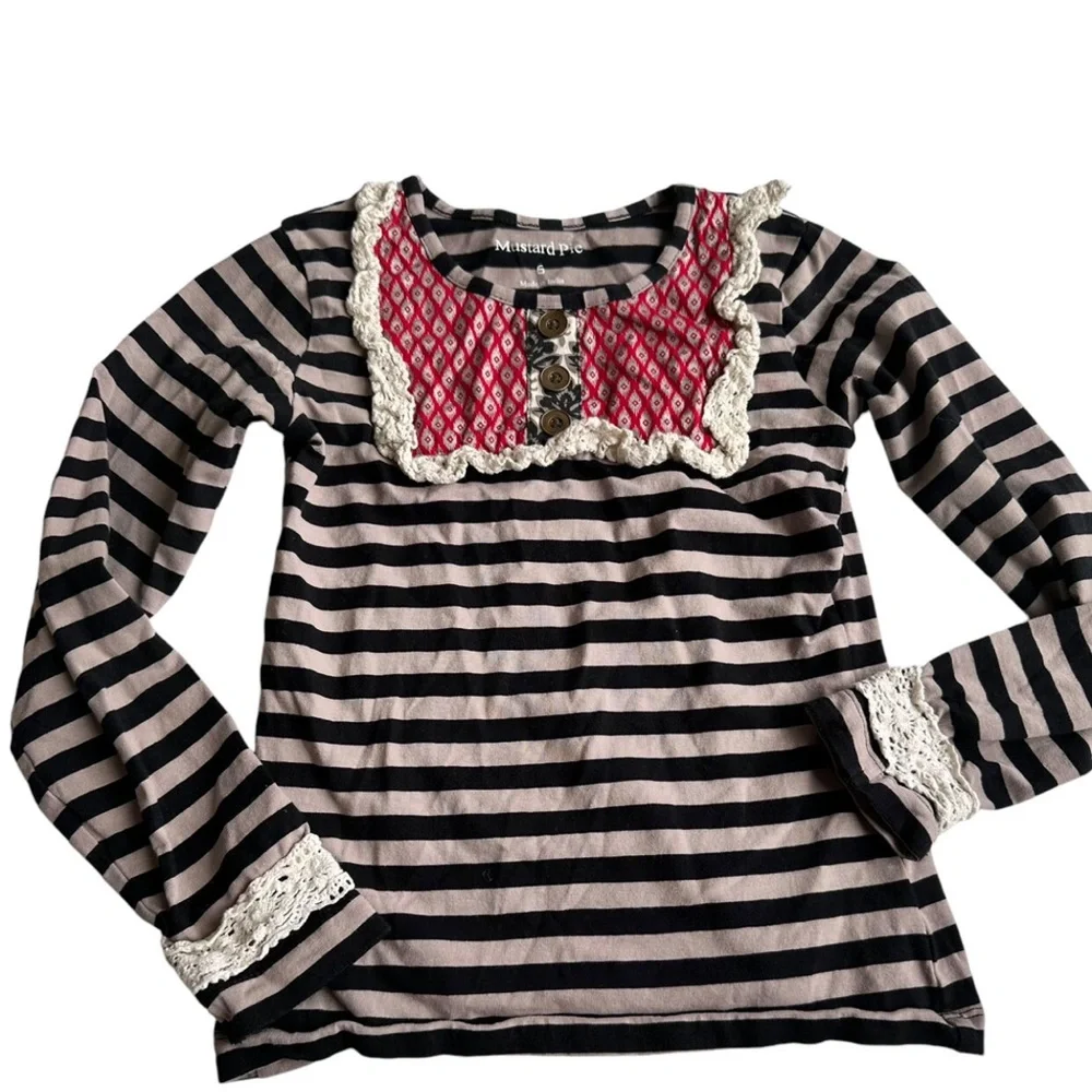 Mustard Pie black stripe