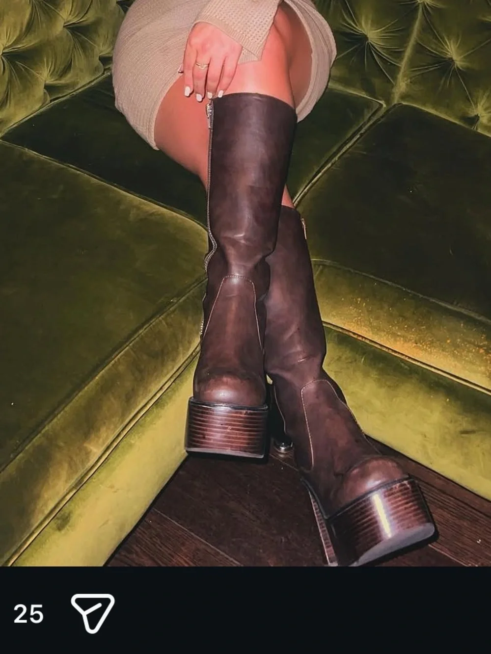 Dolls Kill tall knee