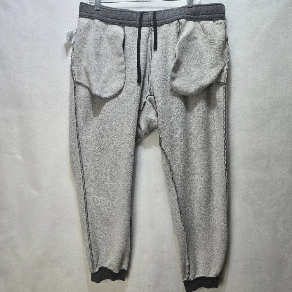 Nike Y2K Fleece Joggers XL Charcoal Heather Gray Sweatpants #1335