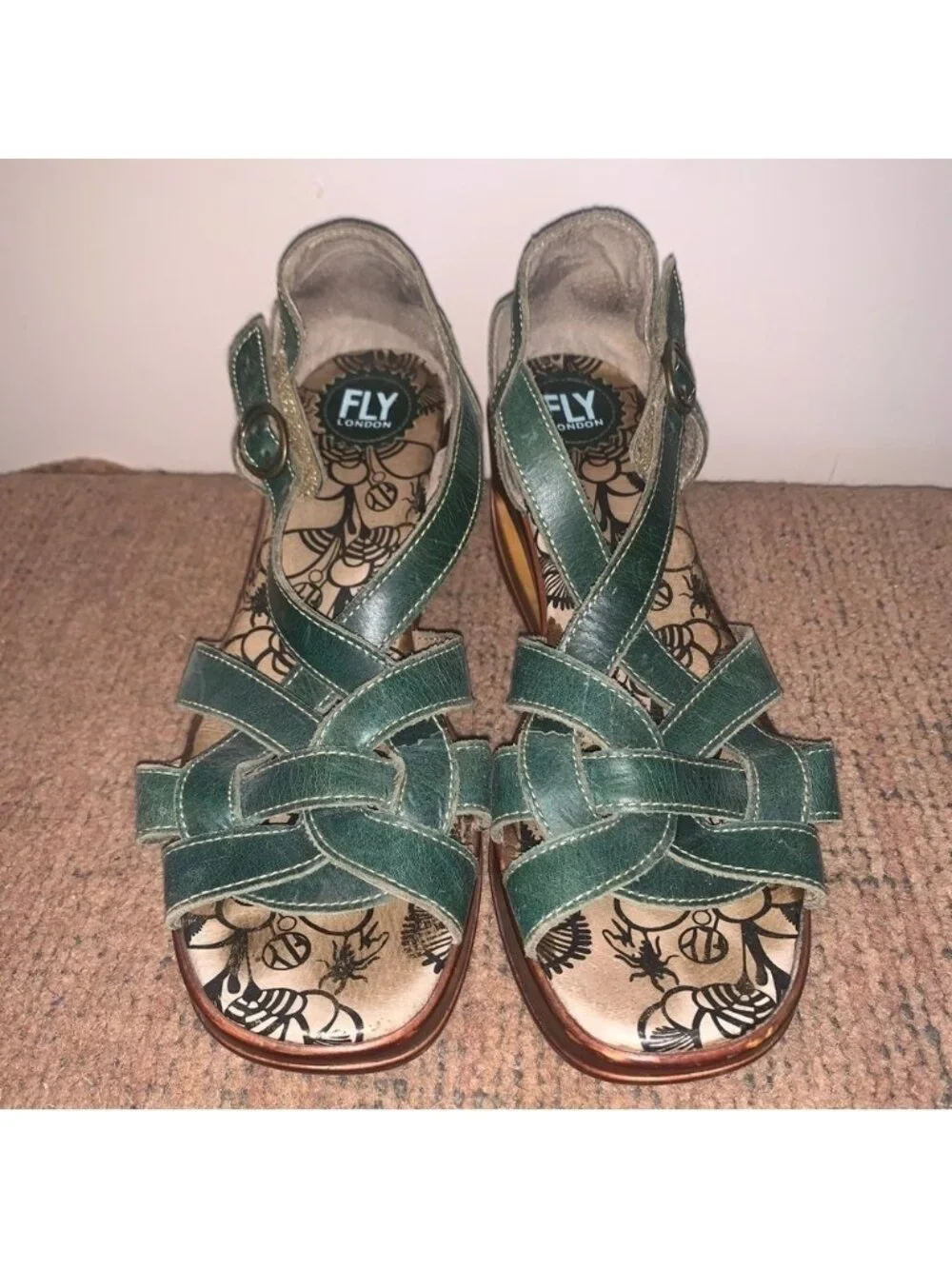 Fly London chic teal
