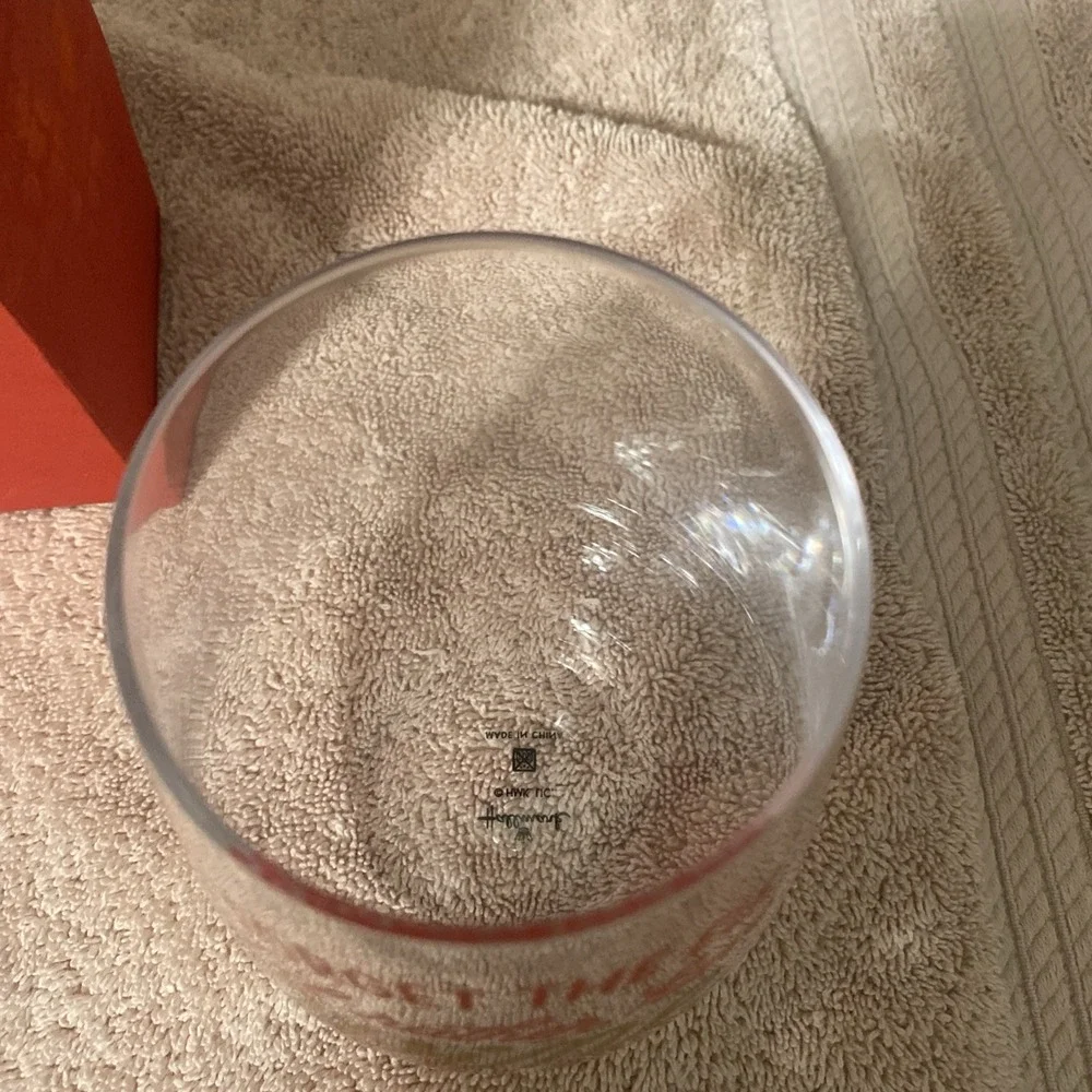 Festive Funny Hallmark Forget‎ The Elf Christmas stemless Wine Glass Tumbler NIB