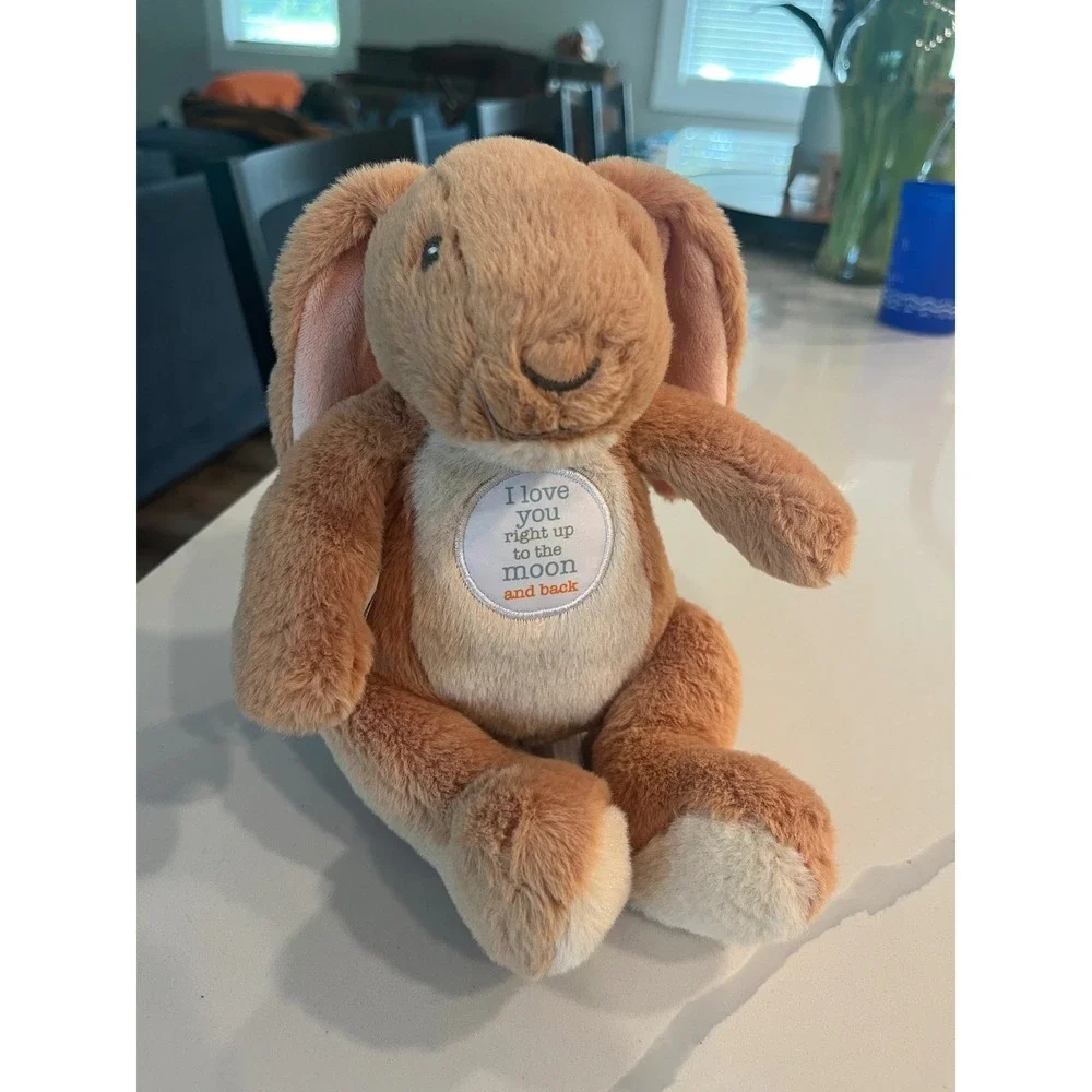 Guess How Much I Love You Nutbrown Hare Bunny Plush I Love You Moon and‎ Back