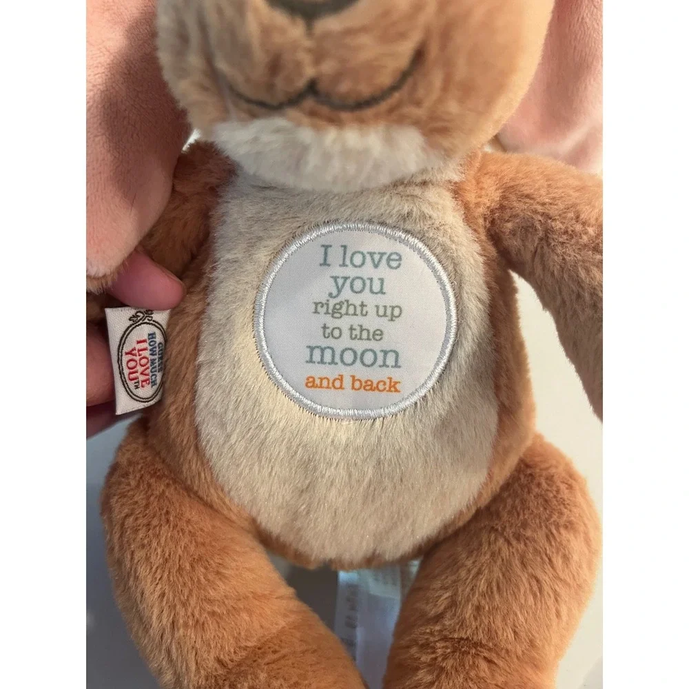 Guess How Much I Love You Nutbrown Hare Bunny Plush I Love You Moon and‎ Back
