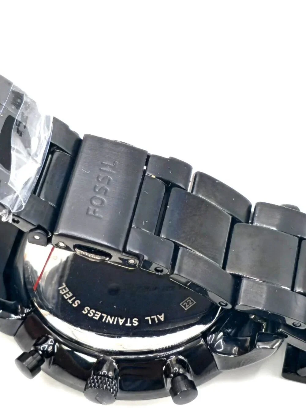 Fossil size chronograph
