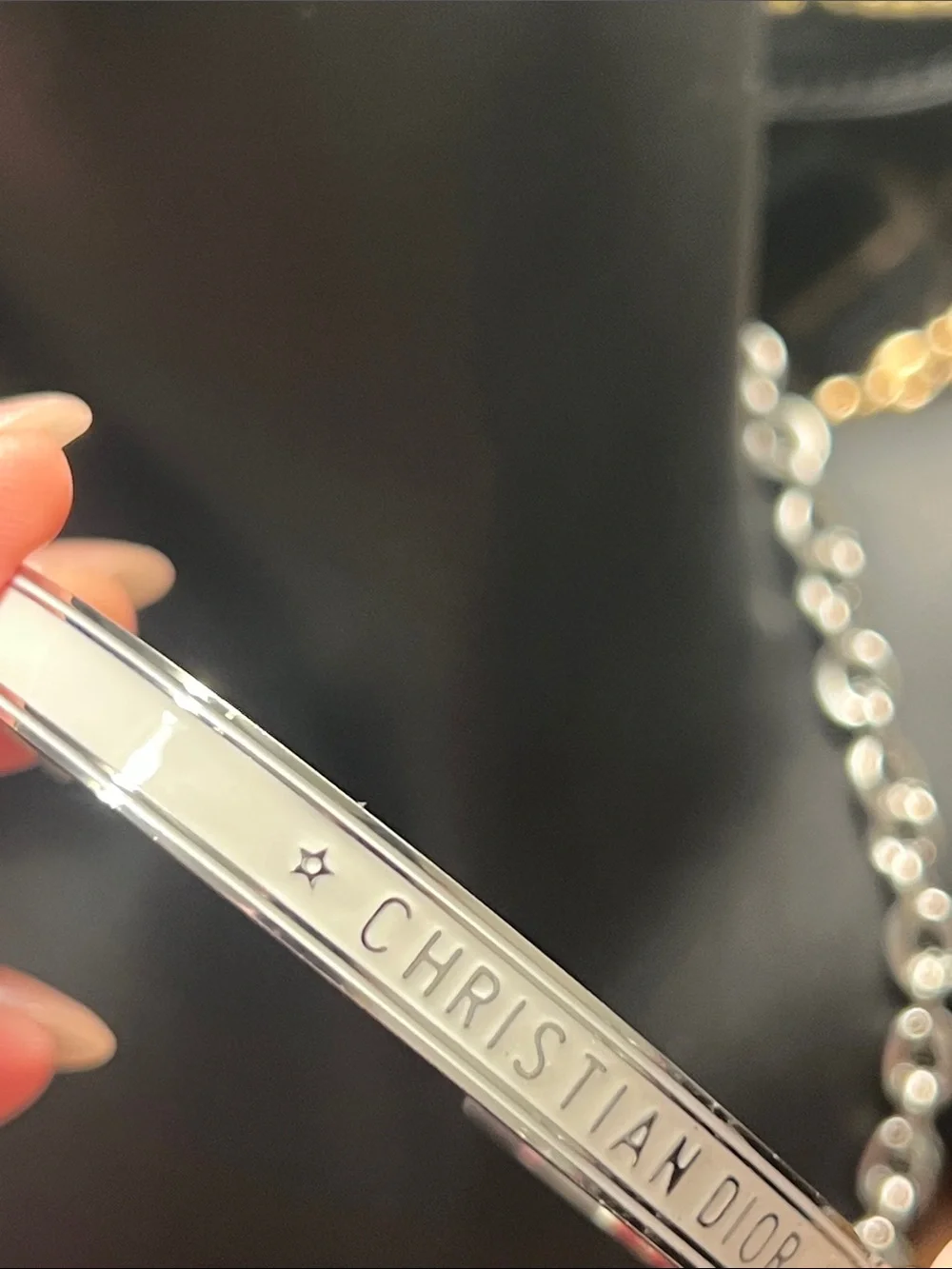 None silver cuff
