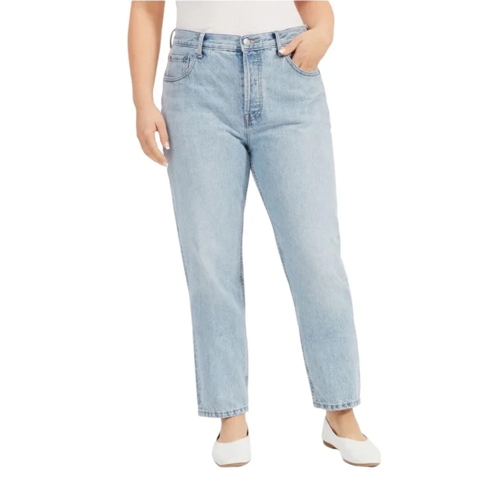 Everlane The 90s Cheeky Relaxed Straight‎ Fit Jeans Blue 26 Regular WW-RDJ-43029