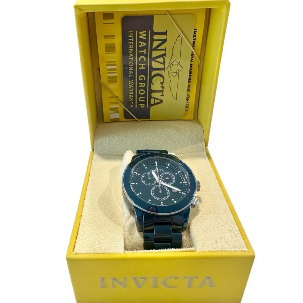 Invicta steel box comes