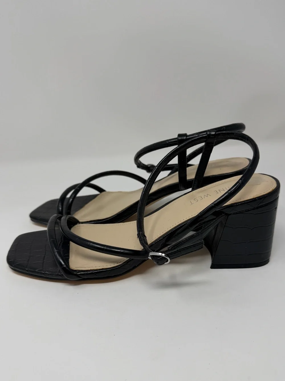Nine West sleek croc
