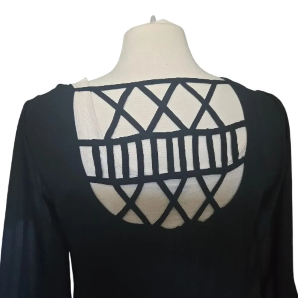 BONGO black geometric