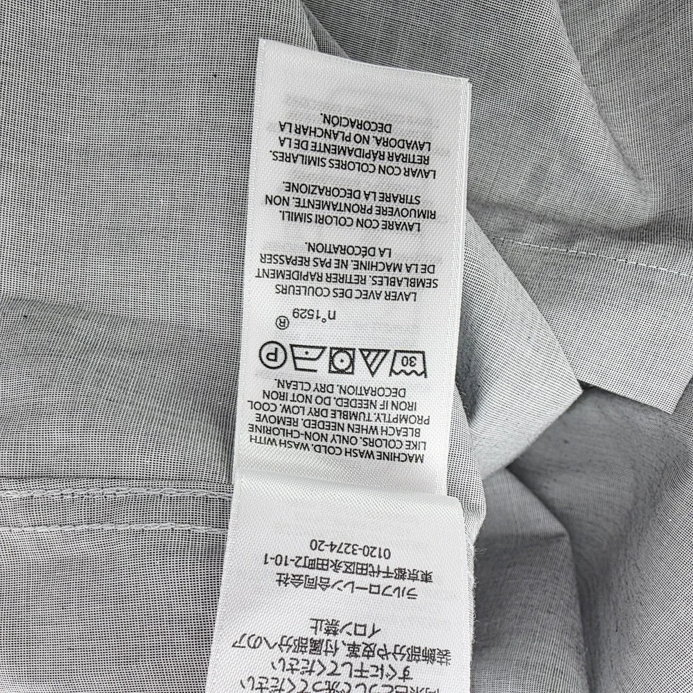 Polo Ralph Lauren size tag