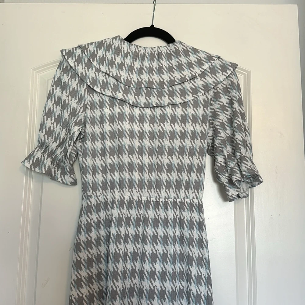 River Island Houndstooth Dress - size 10 (UK)
